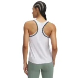 Dámske tréningové tričko s krátkym rukávom UNDER ARMOUR Tech Knockout Tank-WHT · záber 2