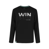 Dievčenské tričko s dlhým rukávom VOLCANO LONG L-WIN JUNIOR 700 BLACK · záber 3