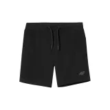 Chlapčenské teplákové kraťasy 4F JUNIOR SHORTS CAS M048-20S-DEEP BLACK · záber 5