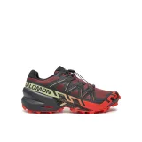 Pánska bežecká trailová obuv SALOMON Speedcross 6 M rum raisin cherry tomato cognac · záber 2