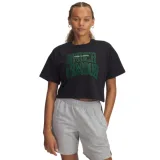 Dámske tričko s krátkym rukávom UNDER ARMOUR UA W VARSITY MIX HW SS CROP-BLK · záber 1
