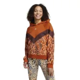 Dámska mikina s kapucňou ADIDAS FARM HOODIE-IV9739-Orange · záber 1