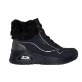Dámske členkové zimné topánky SKECHERS Uno Rugged Zip Up black black · záber 1