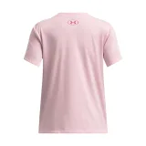 Dievčenské tričko s krátkym rukávom UNDER ARMOUR UA Bubble Wordmark SS-PNK · záber 2