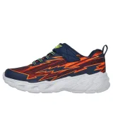 Chlapčenská rekreačná obuv SKECHERS S Lights Light Storm 2.0 K navy orange · záber 3