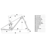 Horský bicykel MONDRAKER Raze Carbon R MIND, carbon gloss black racing silver · záber 4