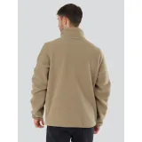 Pánska turistická mikina so zipsom FUNDANGO Haven Hybrid Jacket-636-cashmere · záber 4