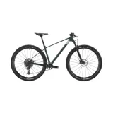 Horský bicykel MONDRAKER Podium Carbon, translucent green carbon racing silver · záber 1