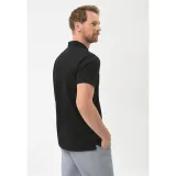 Pánske polo tričko s krátkym rukávom VOLCANO NIKOS-700-BLACK · záber 2