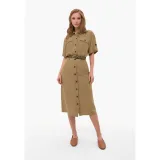 Dámske šaty VOLCANO HANA-102-BEIGE · záber 3