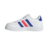 Chlapčenská rekreačná obuv ADIDAS Breaknet 2.0 K cloud white lucid blue bright red · záber 2