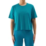 Dámske tréningové tričko s krátkym rukávom 4F TSHIRT FNK-WSS24TFTSF709-35S-TURQUOISE · záber 2