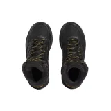 Chlapčenské členkové zimné topánky ADIDAS Hoops 3.0 Mid K core black core black preloved yellow · záber 3