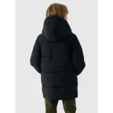 Chlapčenská bunda 4F JUNIOR DOWN JACKET-JWAW24TDJAM464-20S-DEEP BLACK · záber 4