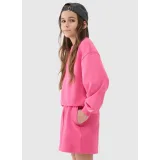 Dievčenské teplákové kraťasy 4F JUNIOR SHORTS CAS F470-54S-PINK · záber 2