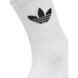 Ponožky ADIDAS ORIGINALS 3 PACK-CusTre Crw Sck WHITE BLACK · záber 4