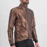 Pánska cyklistická bunda SPORTFUL Giara packable jacket, metal bronze · záber 4