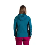 Dámska turistická mikina so zipsom NORTHFINDER DARLA-630inkblueblack · záber 5