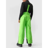 Chlapčenské lyžiarske nohavice 4F JUNIOR TROUSERS FNK-JAW23TFTRM360-41N-GREEN NEON · záber 4