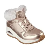 Dámske členkové zimné topánky SKECHERS Uno Rugged Cool Nova rose gold · záber 1
