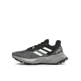 Dámska bežecká trailová obuv ADIDAS Terrex Soulstride W core black crystal white grey four · záber 2