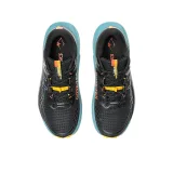 Pánska bežecká trailová obuv ASICS Gel Trabuco 13 GTX M black atlantis blue · záber 3