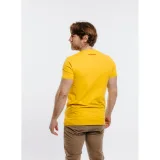 Pánske turistické tričko s krátkym rukávom EVERETT T-TREKK yellow · záber 3