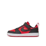 Chlapčenská rekreačná obuv NIKE Court Borough Low Recraft K university red orange midnight navy · záber 2