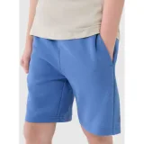 Chlapčenské teplákové kraťasy 4F JUNIOR SHORTS CAS M600-34S-LIGHT BLUE · záber 2