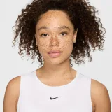 Dámske tréningové tričko s krátkym rukávom NIKE PRO DF 365 CROP TANK-100 WHITE BLACK · záber 5