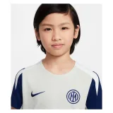 Chlapčenské tréningové tričko s krátkym rukávom NIKE INTER MILANO Y NK DF STRK SS TOP-092-Grey · záber 2