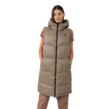 Dámska vesta 4F VEST-AW23TVESF074-82S-LIGHT BROWN · záber 1