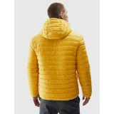 Pánska turistická bunda 4F DOWN JACKET-AW23TDJAM242-20S-DEEP BLACK · záber 5