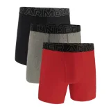 Pánske boxerky UNDER ARMOUR 3 PACK-UA PERFORMANCE TECH- SOLID 6in-MRN · záber 1