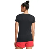 Dámske tréningové tričko s krátkym rukávom UNDER ARMOUR Tech Mesh SS-BLK · záber 2