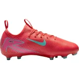 Chlapčenské futbalové kopačky outdoorové NIKE Mercurial Vapor 16 Academy Jr FG MG ember glow aurora green · záber 3