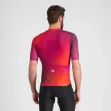 Pánsky cyklistický dres s krátkym rukávom SPORTFUL Rocket jersey, cyclamen carrot prune · záber 3