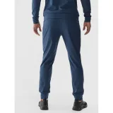 Pánske zateplené tepláky 4F TROUSERS FNK-WAW24TFTRM682-31M-NAVY MELANGE · záber 2