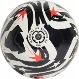 Futbalová lopta ADIDAS FCWC CLB WHITE BLACK LUCRED · záber 2