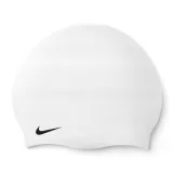 Plavecká čiapka NIKE SWIM SOLID SILICONE CAP WHITE-WHITE · záber 1