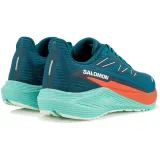 Pánska bežecká obuv SALOMON Aero Blaze 2 M deep lake cherry tomato electric green · záber 3