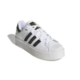 Dámska vychádzková obuv ADIDAS ORIGINALS SUPERSTAR BONEGA W-FTWWHT CBLACK GOLDMT · záber 1