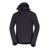 Pánska turistická softshellová bunda NORTHFINDER BRIO-269black · záber 4
