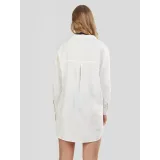 Dámska košeľa s dlhým rukávom FUNDANGO Athene Cover-up-100-white · záber 4