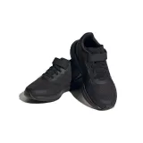 Chlapčenská rekreačná obuv ADIDAS Runfalcon 3.0 Elastic Lape core black core black core black · záber 3