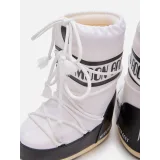 Juniorské vysoké zimné topánky MOON BOOT MB ICON NYLON JR, NA02 BLACK WHITE · záber 4