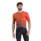 Pánsky cyklistický dres s krátkym rukávom SPORTFUL Bomber jersey, cayenna red pompelmo · záber 1