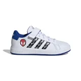 Chlapčenská rekreačná obuv ADIDAS Marvel Spider-Man Grand Court white core black royal blue · záber 2