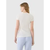 Dámske tričko s krátkym rukávom 4F TSHIRT F1995-11S-OFF WHITE · záber 3