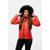 Dámska lyžiarska bunda s kapucňou BLIZZARD W2W Ski Jacket Lavarone, hot coral · záber 3